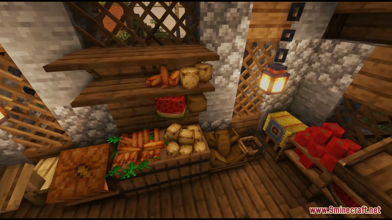 Medieval Decoration Mod (1.17.1, 1.16.5) - Medieval Themed Furniture 9