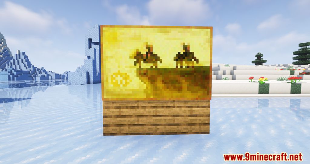 Medieval Paintings Mod (1.20.1, 1.19.4) - Decorate your Medieval Castles 6