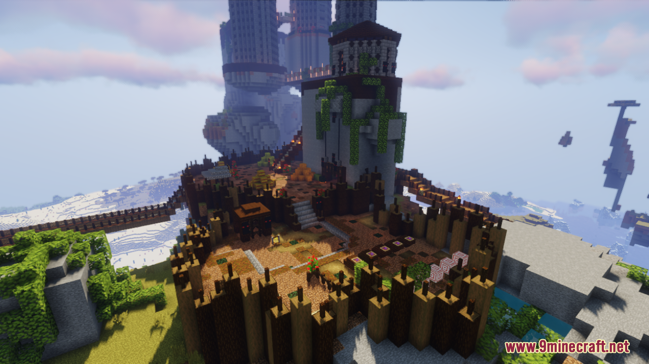 Medieval Towers Projects Map (1.21.1, 1.20.1) - Look Out for Mountain Monsters 12