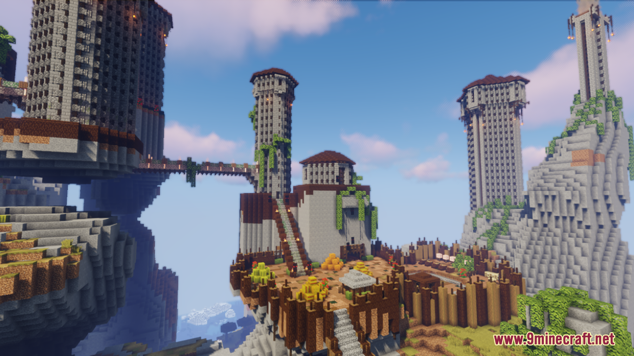 Medieval Towers Projects Map (1.21.1, 1.20.1) - Look Out for Mountain Monsters 6