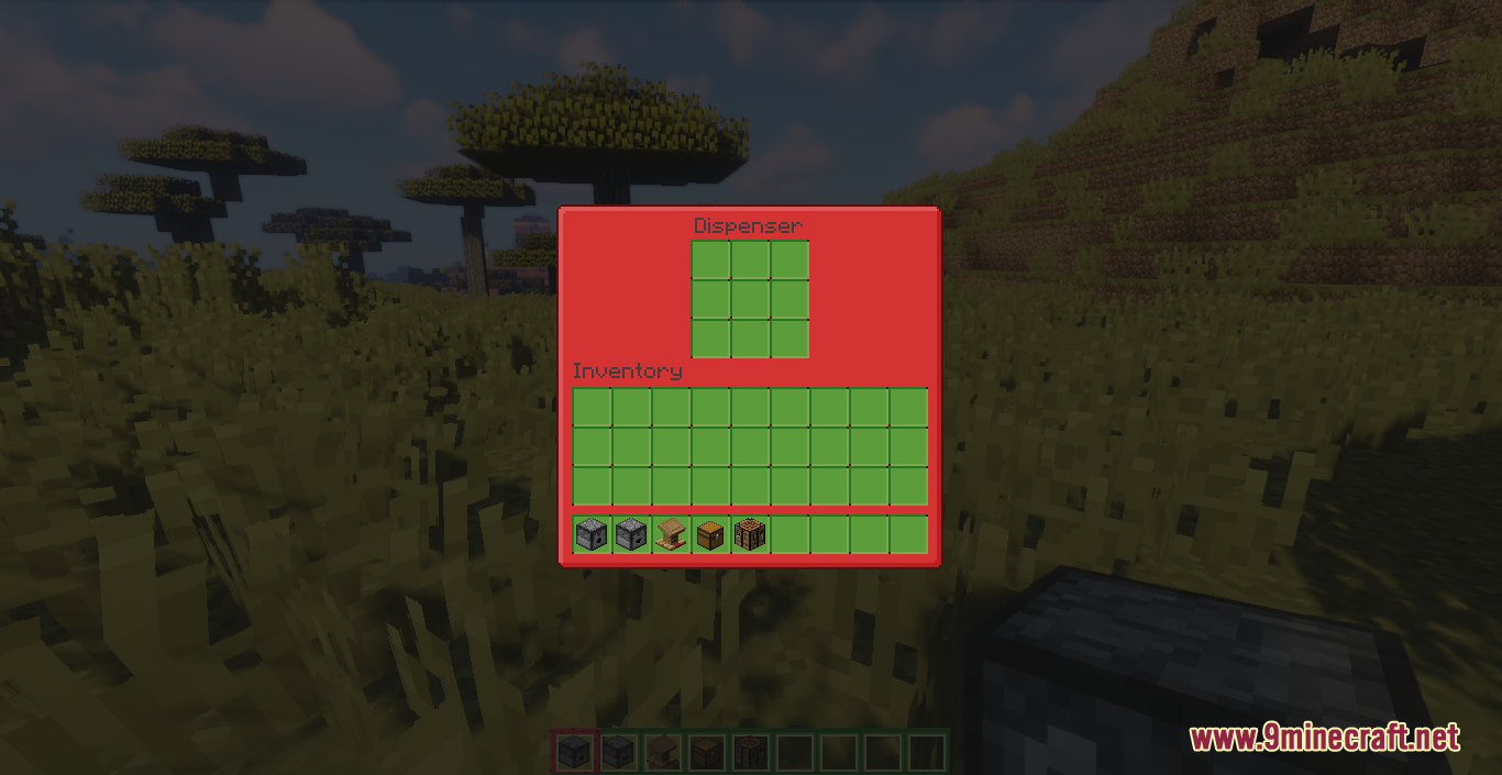 Melon GUI And Hotbar Resource Pack (1.20.6, 1.20.1) - Texture Pack 6