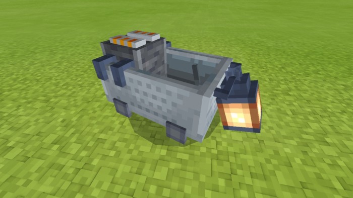 MineCars Addon (1.20, 1.19) - MCPE/Bedrock Cars Mod 8