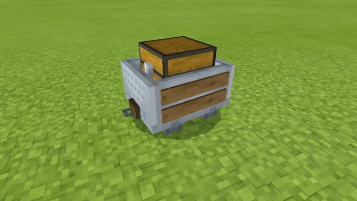 MineCars Addon (1.20, 1.19) - MCPE/Bedrock Cars Mod 60