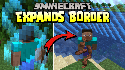 Minecraft But Eating Expands The Border Data Pack (1.18.2, 1.17.1) Thumbnail