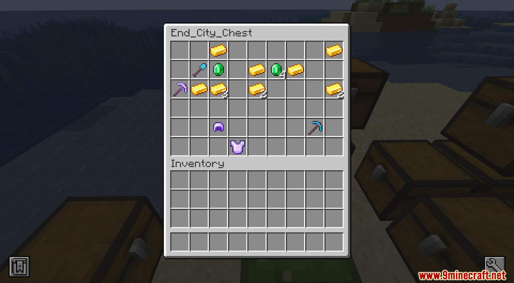 Minecraft But Taking Damage Gives End City Loot Chests Data Pack (1.18.2, 1.17.1) 12