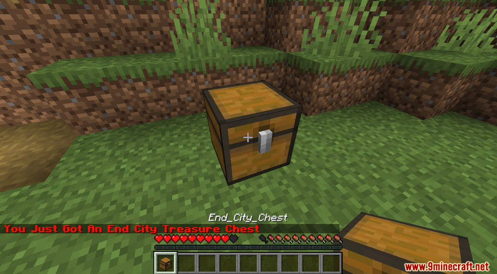 Minecraft But Taking Damage Gives End City Loot Chests Data Pack (1.18.2, 1.17.1) 4