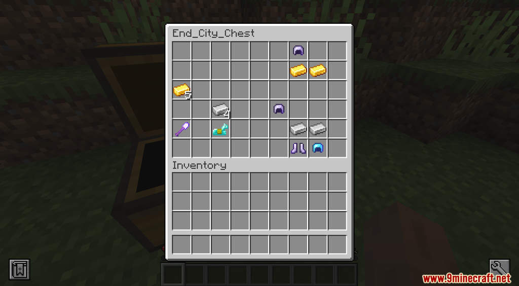 Minecraft But Taking Damage Gives End City Loot Chests Data Pack (1.18.2, 1.17.1) 5