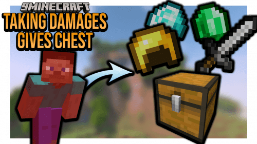 Minecraft But Taking Damage Gives End City Loot Chests Data Pack (1.18.2, 1.17.1) Thumbnail