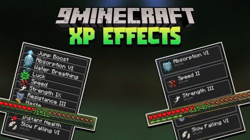 Minecraft But XP Equal Effects Data Pack (1.18.2, 1.17.1) – Experience, Effects Thumbnail