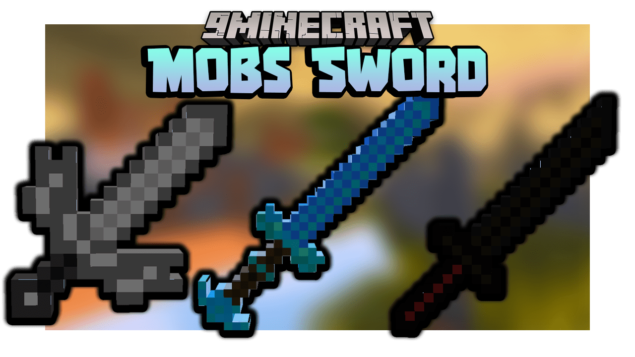 Minecraft But You Can Craft Mobs Sword Data Pack (1.18.2, 1.17.1) 1