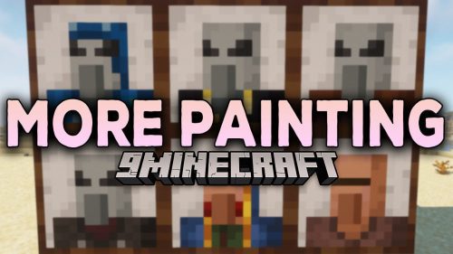 More Painting Mod (1.18.2) – More Paintings for your Base Thumbnail