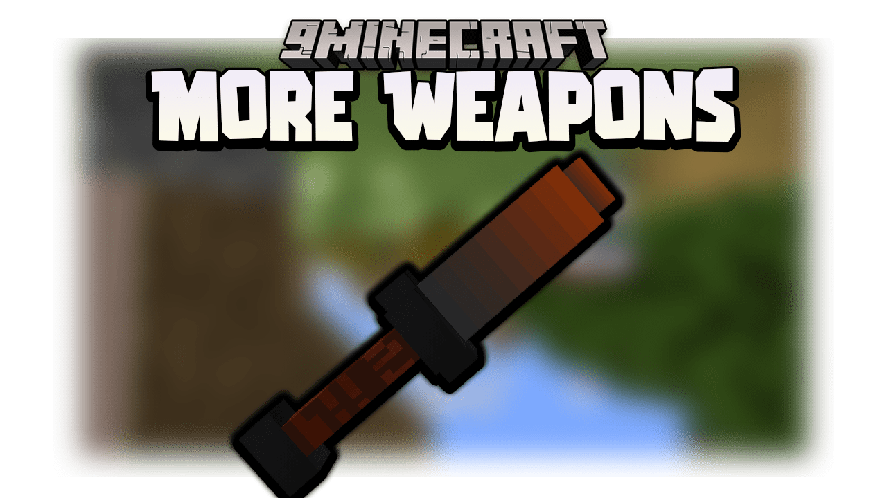 More Weapons Data Pack (1.18.2, 1.17.1) - Dagger, Fire Sword, and more 1