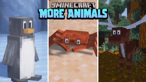 MoreAnimals Data Pack (1.19.3, 1.18.2) – Passive Creatures Thumbnail