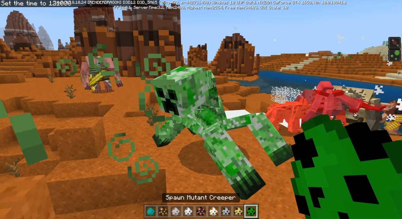 Mutant Creatures Addon (1.19, 1.18) - Minecraft PE/Bedrock Mod 28