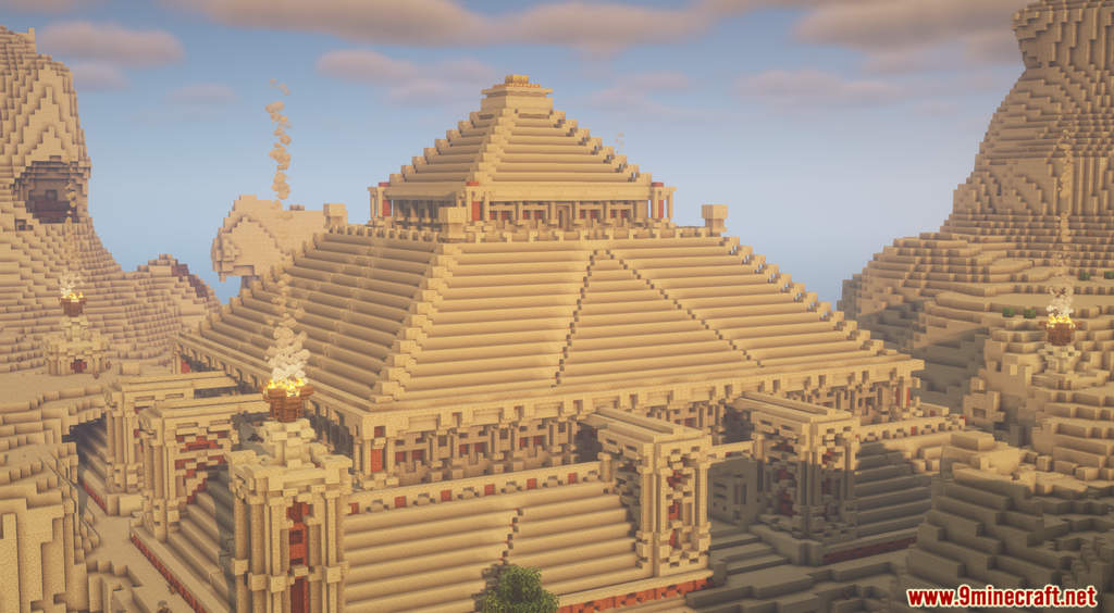 New Desert Temples Data Pack (1.21.1, 1.20.1) - Giant Pyramid 14