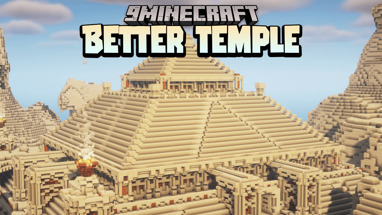 New Desert Temples Data Pack (1.21.1, 1.20.1) - Giant Pyramid 1