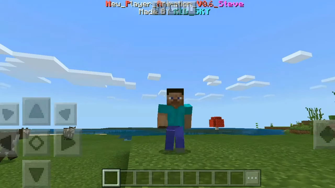 New Player Animation (1.20, 1.19) - MCPE/Bedrock 2