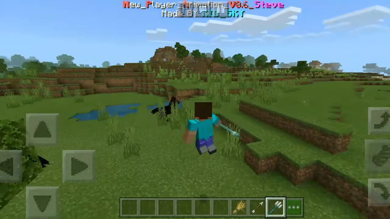 New Player Animation (1.20, 1.19) - MCPE/Bedrock 11