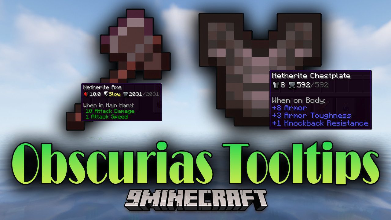 Obscuria's Tooltips Mod (1.18.2) - Learning Information About Other Mods 1