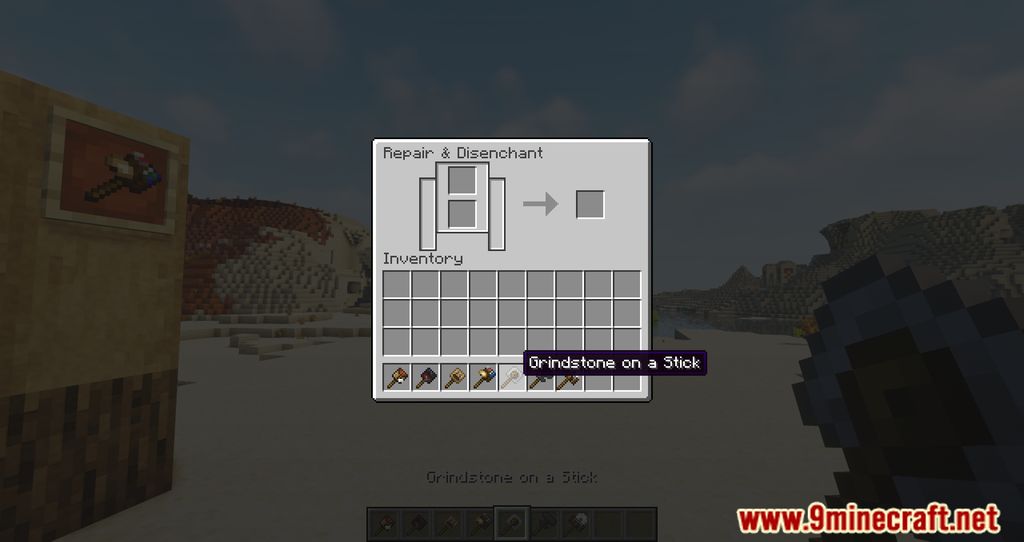 On A Stick Mod (1.20.1, 1.19.4) - Tools On A Stick 5