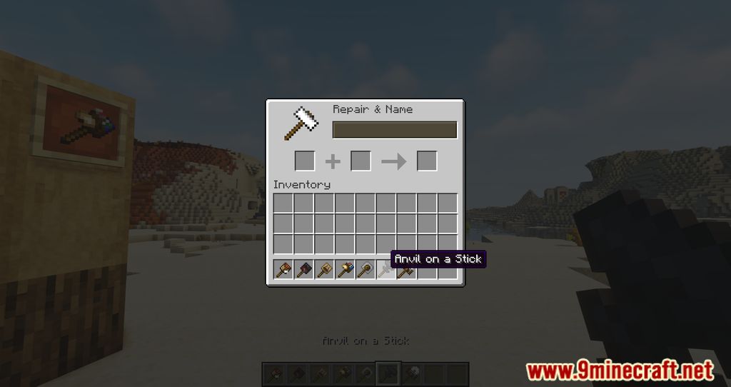 On A Stick Mod (1.20.1, 1.19.4) - Tools On A Stick 4