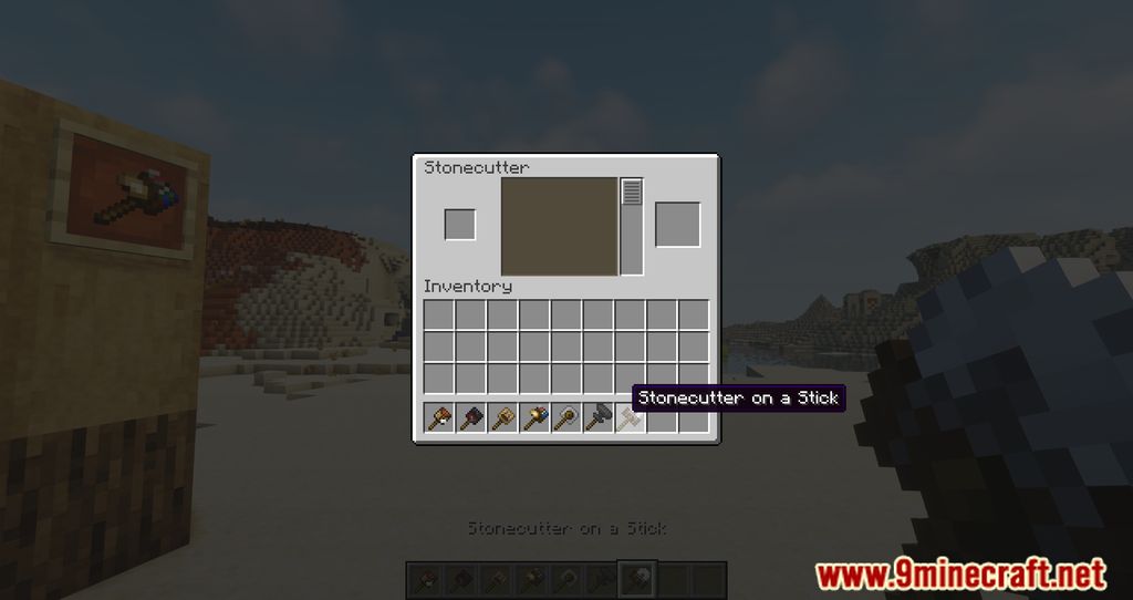 On A Stick Mod (1.20.1, 1.19.4) - Tools On A Stick 3