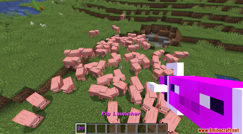 Pig Launcher Data Pack (1.18.2, 1.17.1) - Explosive Pigs 7