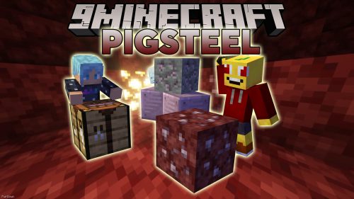 Pigsteel Mod (1.21, 1.20.1) – A Nether Variant to Iron Thumbnail