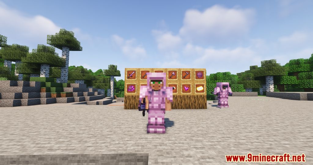 Purpeille Mod (1.19.2, 1.18.2) - Endgame Materials for Better Armors 10