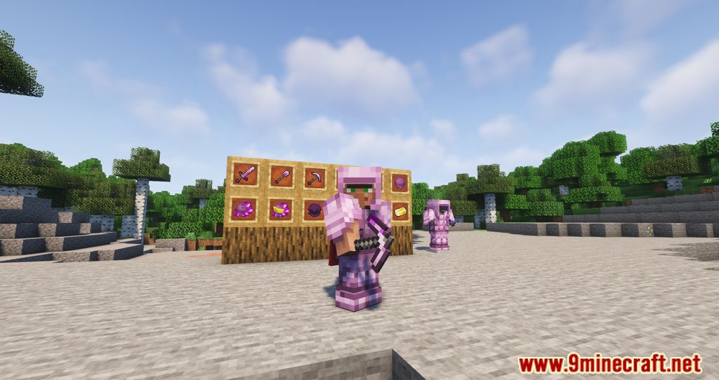 Purpeille Mod (1.19.2, 1.18.2) - Endgame Materials for Better Armors 7