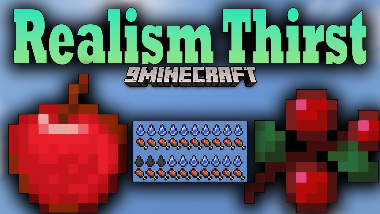 Realism Thirst Mod (1.20.2, 1.19.4) - A Layer of Realism to the Edibles 1