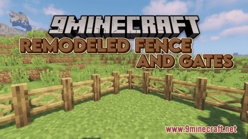 Remodeled Fence And Gates Resource Pack (1.20.6, 1.20.1) – Texture Pack Thumbnail