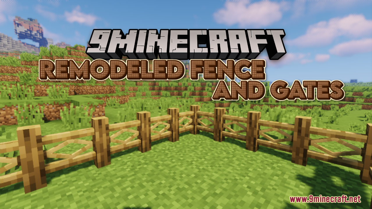 Remodeled Fence And Gates Resource Pack (1.20.6, 1.20.1) - Texture Pack 1