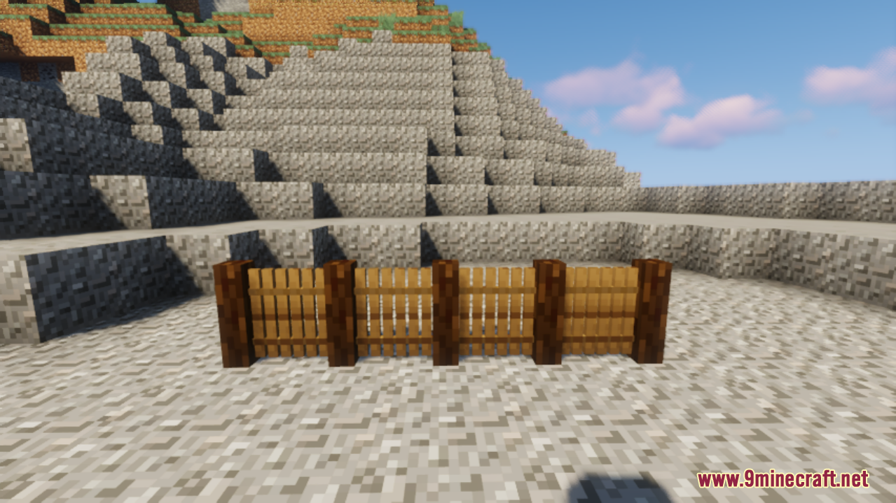 Remodeled Fence And Gates Resource Pack (1.20.6, 1.20.1) - Texture Pack 5