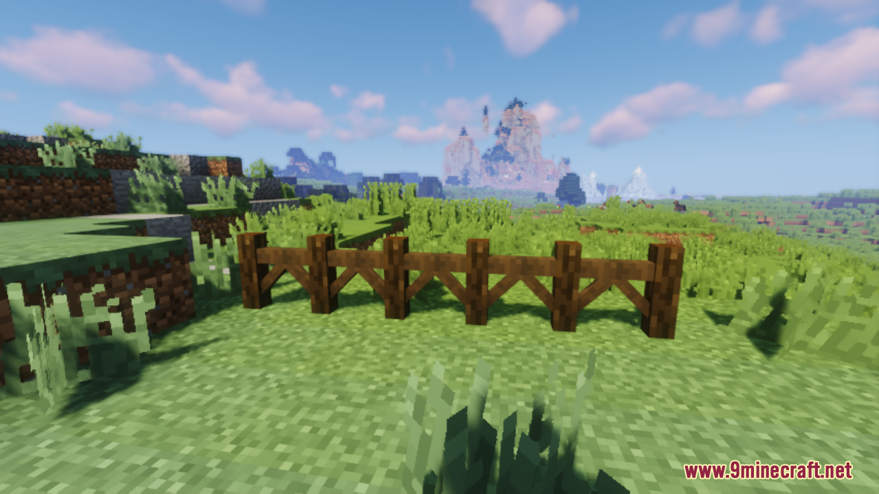 Remodeled Fence And Gates Resource Pack (1.20.6, 1.20.1) - Texture Pack 9