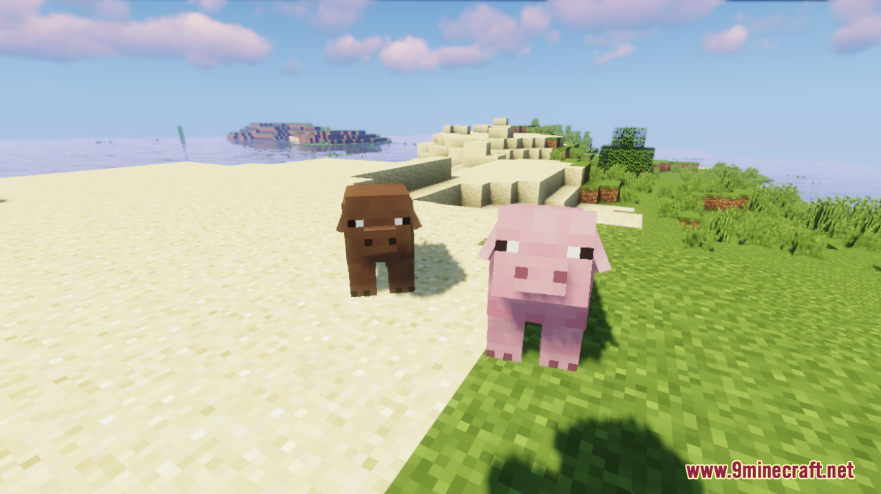 Remodeled Pigs Resource Pack (1.20.6, 1.20.1) - Texture Pack 3