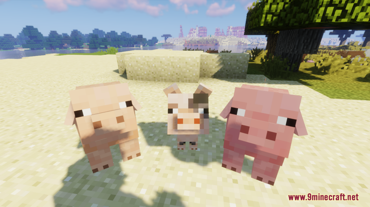 Remodeled Pigs Resource Pack (1.20.6, 1.20.1) - Texture Pack 4