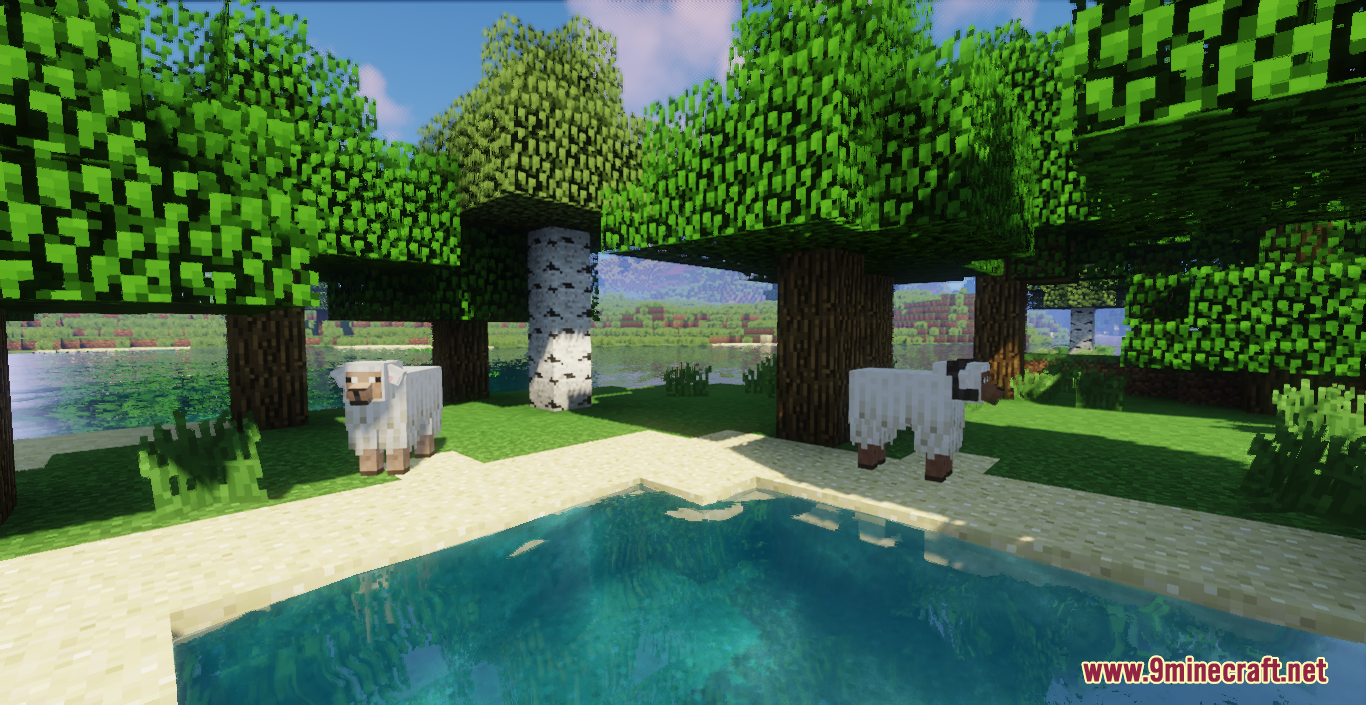 Remodeled Sheep Resource Pack (1.20.6, 1.20.1) - Texture Pack 2