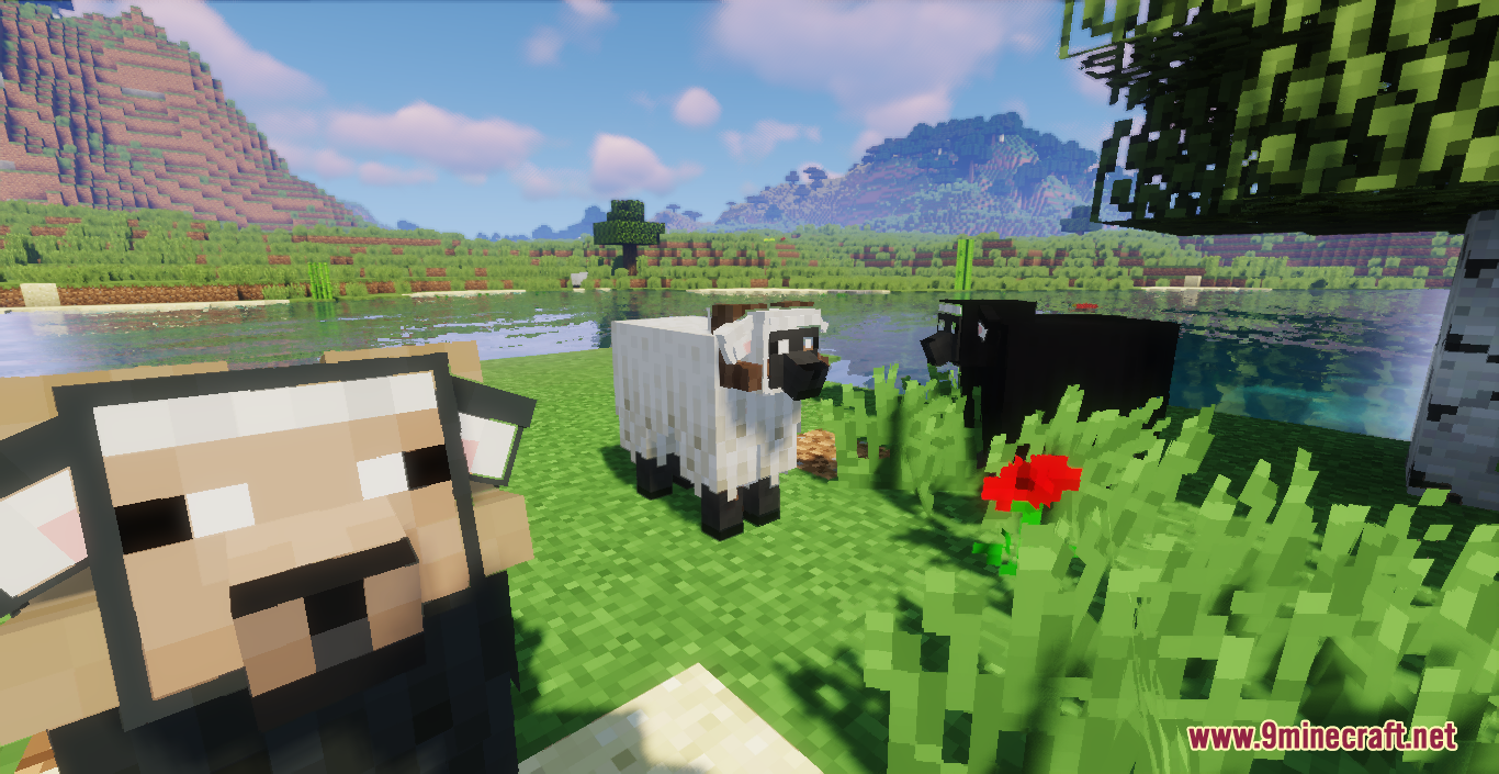 Remodeled Sheep Resource Pack (1.20.6, 1.20.1) - Texture Pack 11