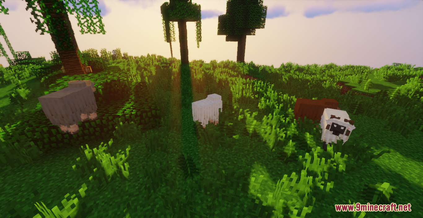 Remodeled Sheep Resource Pack (1.20.6, 1.20.1) - Texture Pack 3