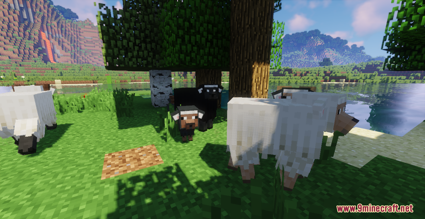 Remodeled Sheep Resource Pack (1.20.6, 1.20.1) - Texture Pack 6