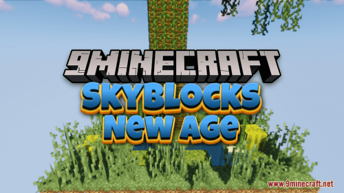SkyBlocks New Age Map (1.21.1, 1.20.1) – The Beginning of A Great Journey Thumbnail