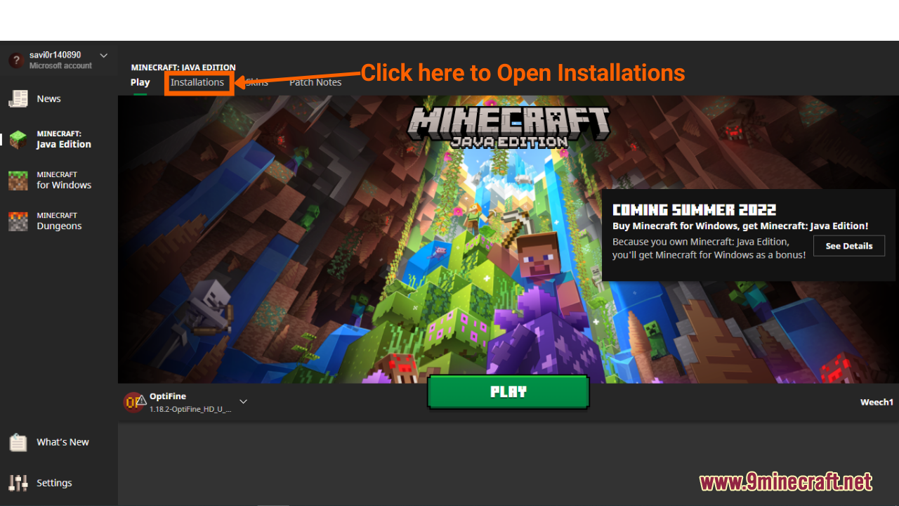 How To Download & Install Minecraft Snapshots 5