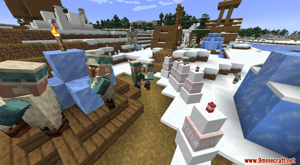 Snowcalipse Data Pack (1.18.2, 1.17.1) - Evil Snow Golems 6