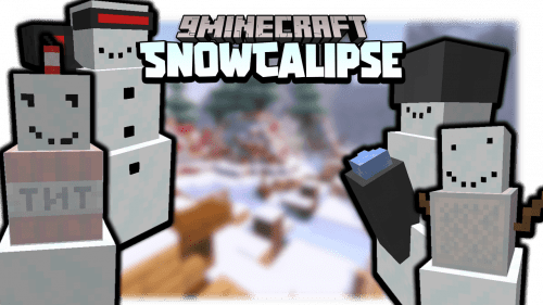 Snowcalipse Data Pack (1.18.2, 1.17.1) – Evil Snow Golems Thumbnail