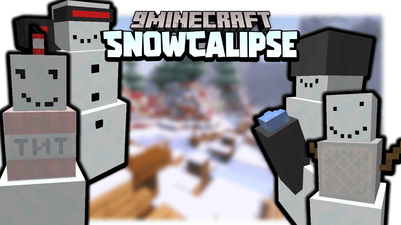 Snowcalipse Data Pack (1.18.2, 1.17.1) - Evil Snow Golems 1