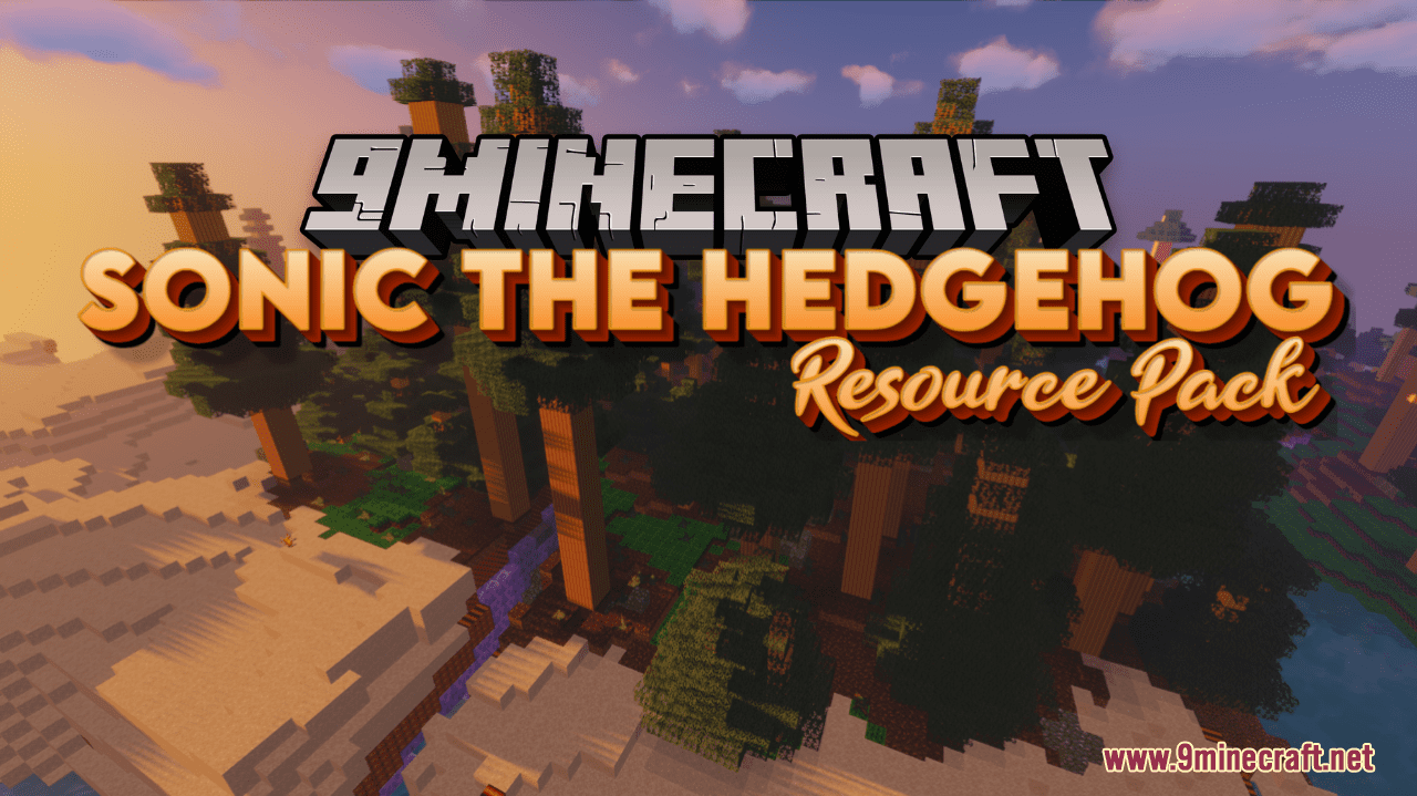 Sonic The Hedgehog Resource Pack (1.19.3, 1.18.2) - Texture Pack 1