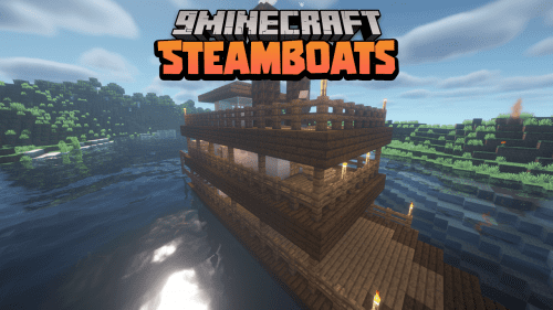 Steamboats Data Pack (1.18.2) – River Structure Thumbnail