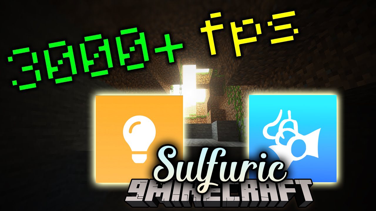 Sulfuric Mod (1.16.5) - Phosphor Mod for Forge, FPS Boost 1