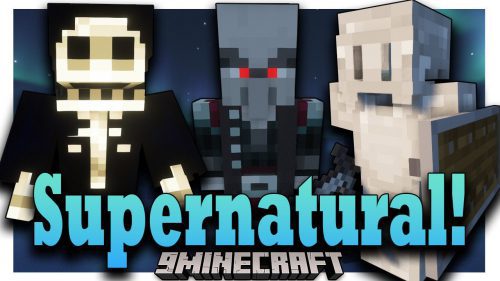 Supernatural! Mod (1.20.1, 1.19.4) – Mythical Races and Creatures Thumbnail